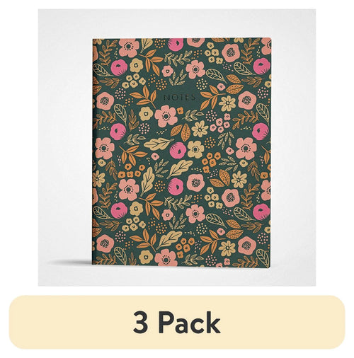 Floral Journal 3 Pack