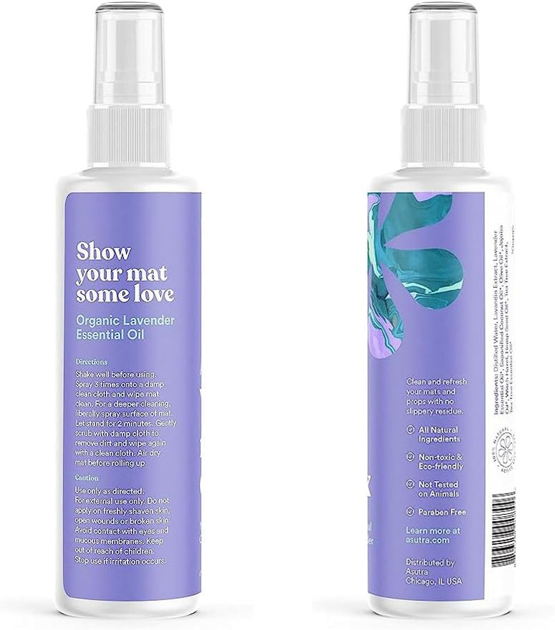 Yoga Mat Cleaner Spray (Peaceful Lavender)