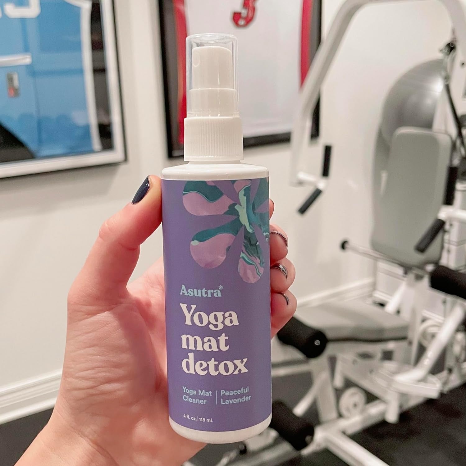 Yoga Mat Cleaner Spray (Peaceful Lavender)