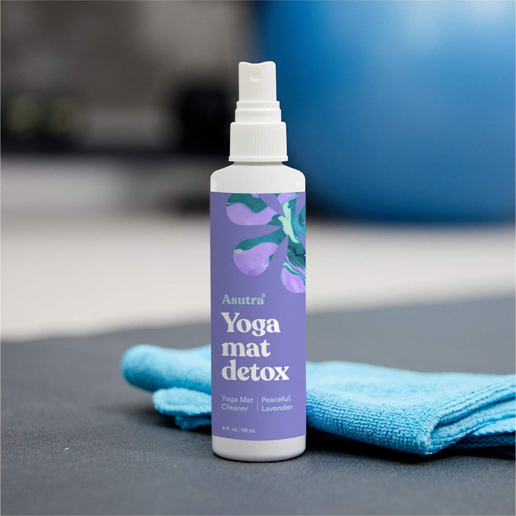 Yoga Mat Cleaner Spray (Peaceful Lavender)