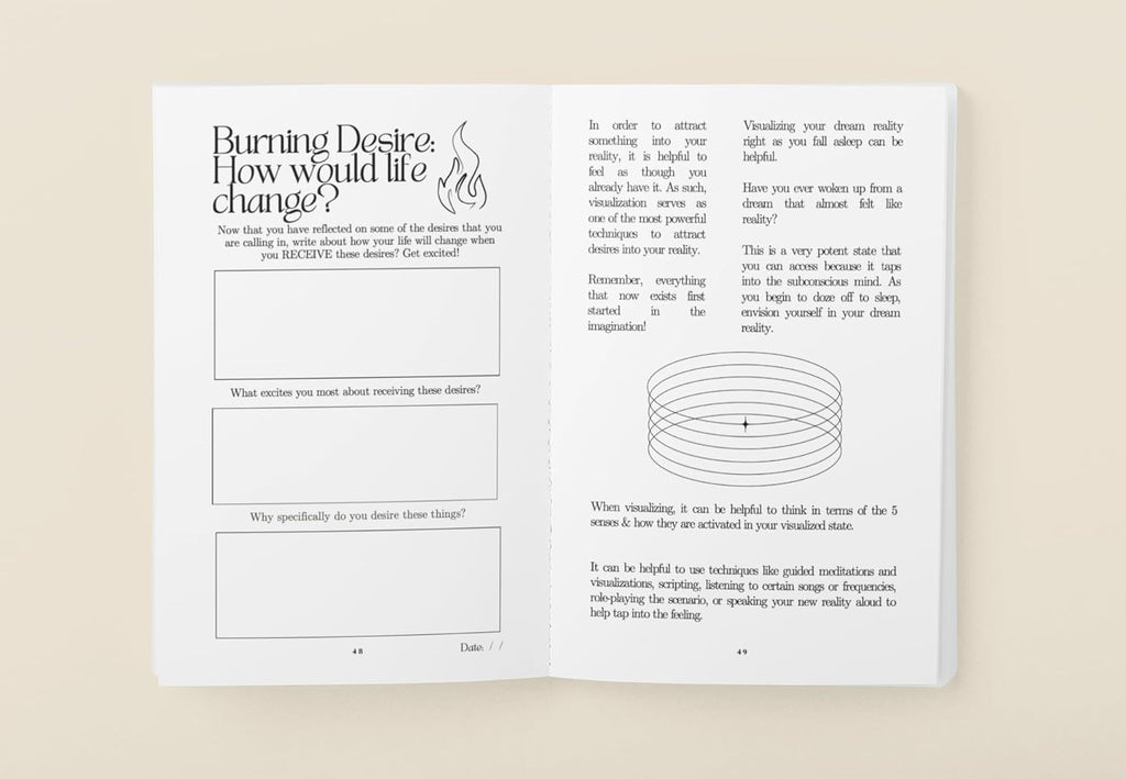 The Miracle Journal: Your Guided Manifestation & Gratitude Journal