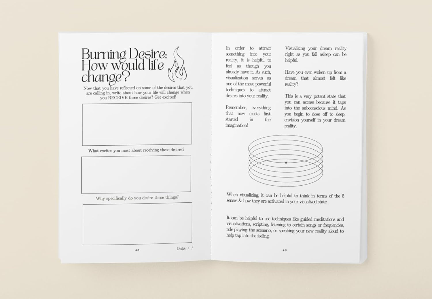 The Miracle Journal: Your Guided Manifestation & Gratitude Journal