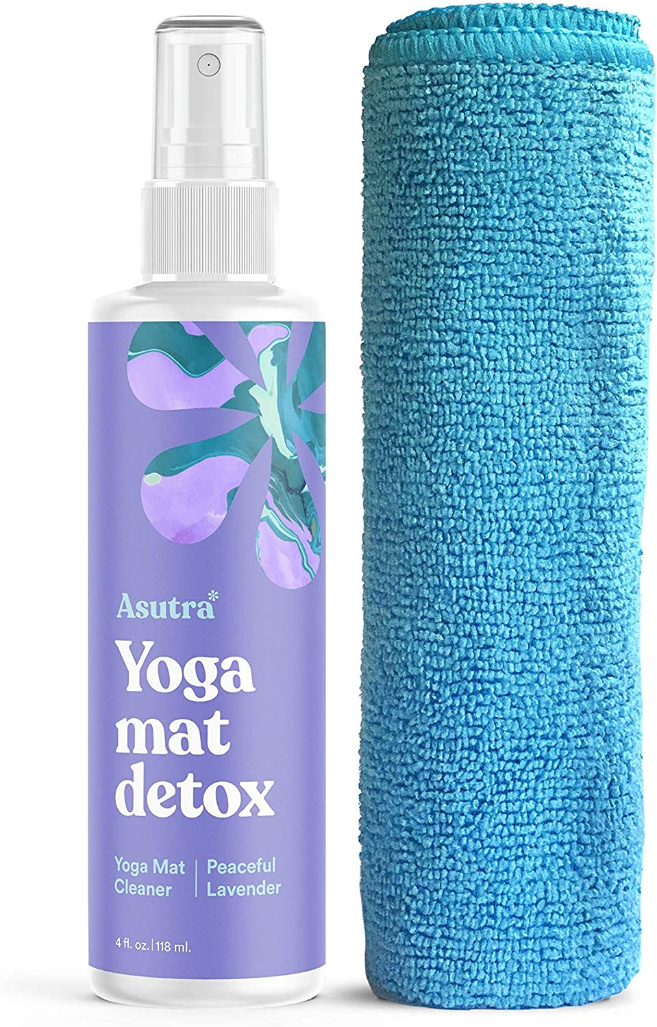 Yoga Mat Cleaner Spray (Peaceful Lavender)
