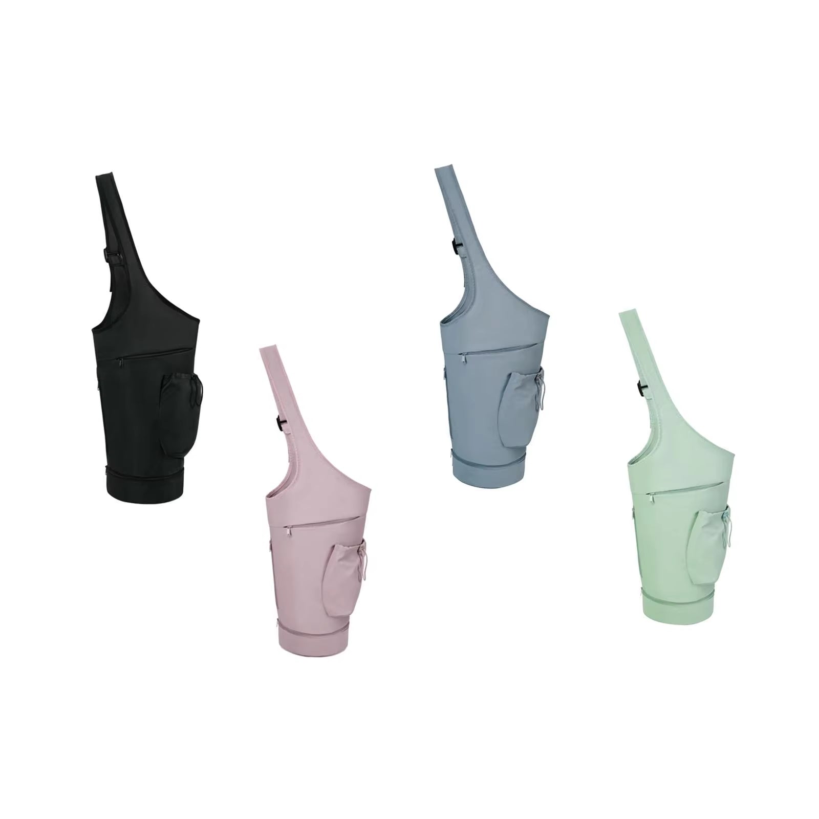 Yoga Mat Bag with Adjustable Shoulder Strap & Drawstring 