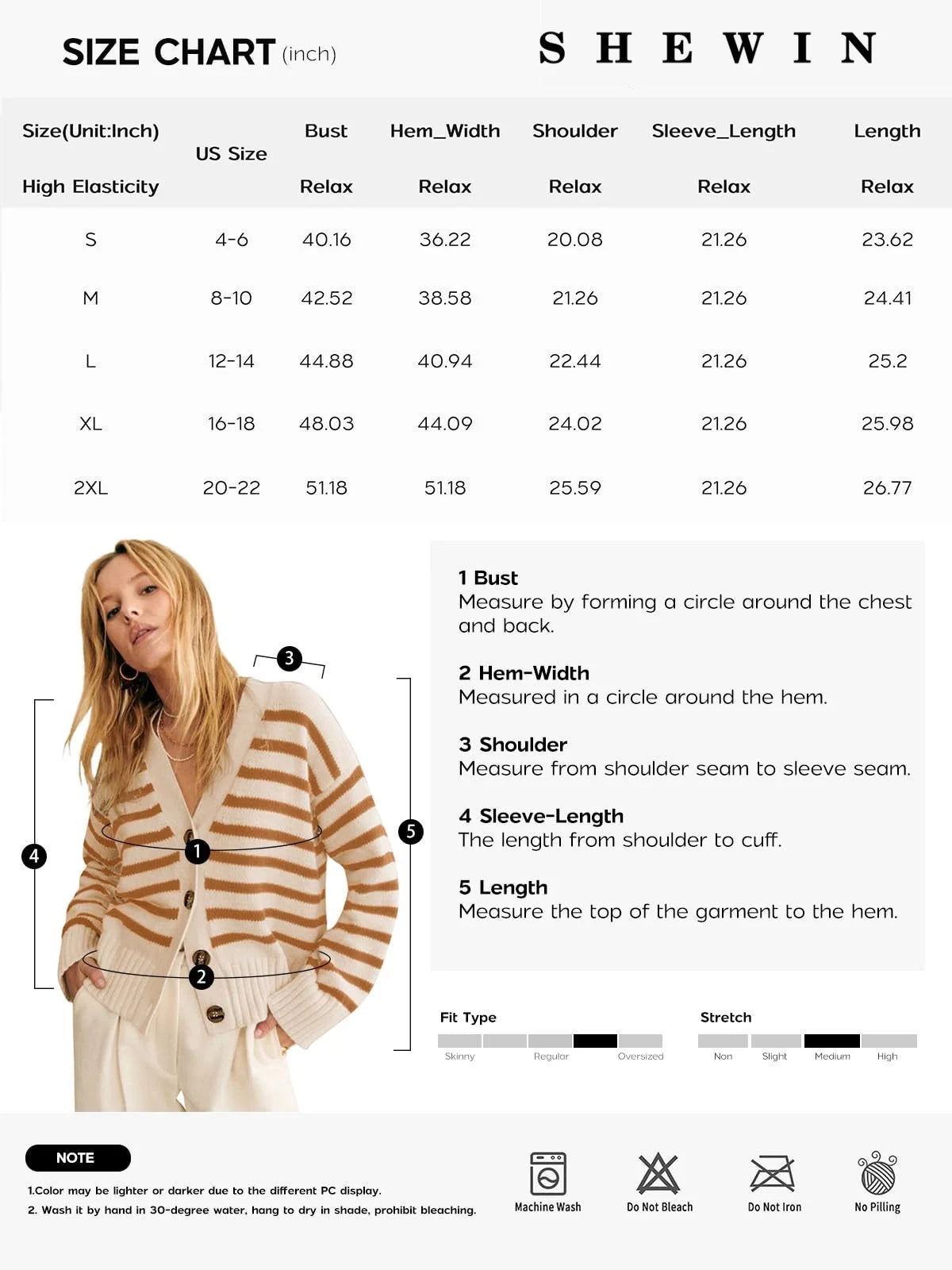 Soft Striped Cardigan, Green